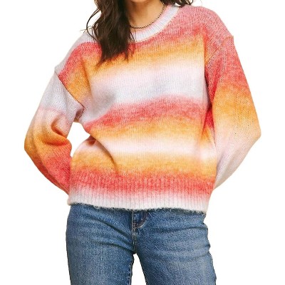 Women's Chloe Ombr√© Sweater - PINCH