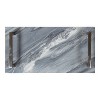 Kate and Laurel Graycott Tray, 8x16, Gray - 3 of 4