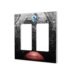 NFL AFC Historic Teams Legendary Hidden-Screw Light Switch Plate for Double Rocker - 1 of 4