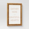 12" x 16" Gather Here Framed Wall Canvas - Threshold™ - image 3 of 4