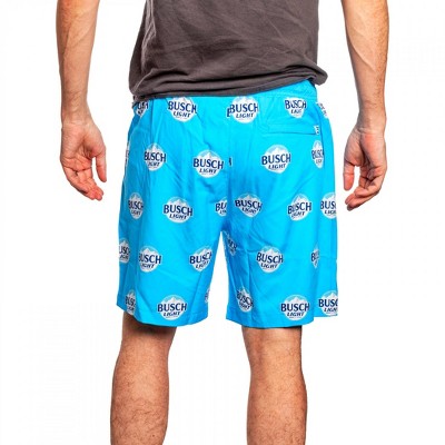 Busch Mens Busch Light Circle Logo Pattern Board Shorts - Small — фото 3