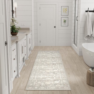 Nourison Vintage Washables Indoor Non-Slip Flatweave Rug