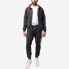 CULTURA Men's Zip Up Hoodie Track Suit - 3 of 4