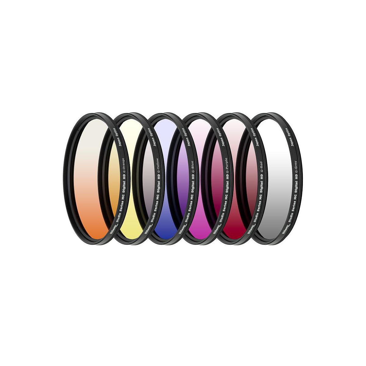 ULTIMAXX 6pc Gradual Color Filter Set 58mm - thumbnail 3