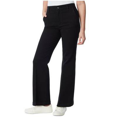 Gloria Vanderbilt Womens Solid Casual Trouser Pants