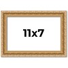 PosterPalooza | Photo Size Refined Gold Picture Frame - UV Acrylic, Foam Board Backing, Hanging Hardware - 2 of 4
