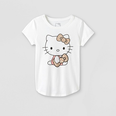VLDO Tops for Women Girls Plus Size Cat Print Tees Shirt Short Sleeve T Shirt Blouse