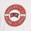 NCAA UNLV Rebels Men's White Biblend T-Shirt - 3 of 3