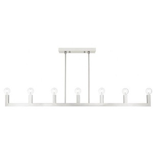 Livex Lighting Solna 7 - Light Chandelier in  Brushed Nickel - 1 of 4