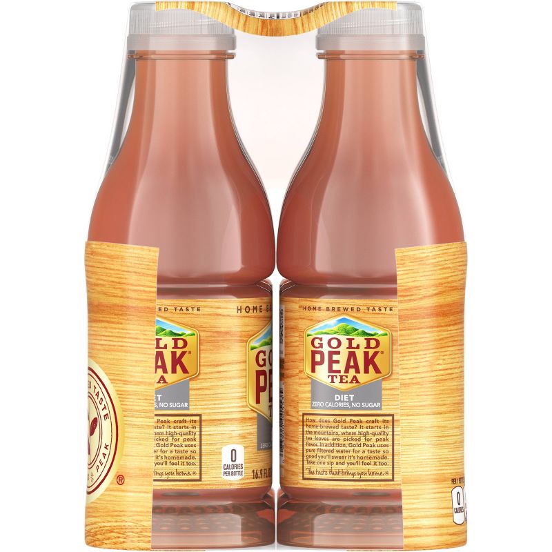 Gold Peak Zero Sugar Tea - 6pk/16.9 fl oz Bottles, 2 of 8