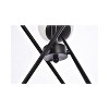 Elegant Lighting Axl 24 inch pendant in black with white shade - 4 of 4