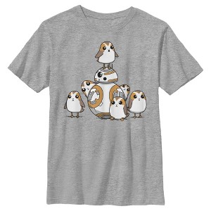 Boy's Husky Star Wars BB-8 Porg Party - 1 of 3
