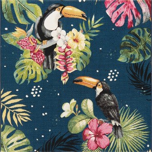Unique Loom    Outdoor Botanical Phipps Area Rug - 1 of 4