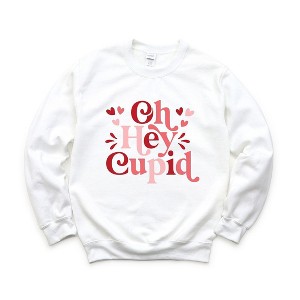 Simply Sage Market Women's Graphic Sweatshirt Oh Hey Cupid - 1 of 4