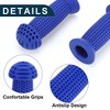 Unique Bargains Child Bike Handlebar Grips Covers 3.94" Blue 1 Pair - 4 of 4