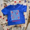 The Juniper Shop America Cherries Stripe Toddler Short Sleeve Tee - 3 of 4