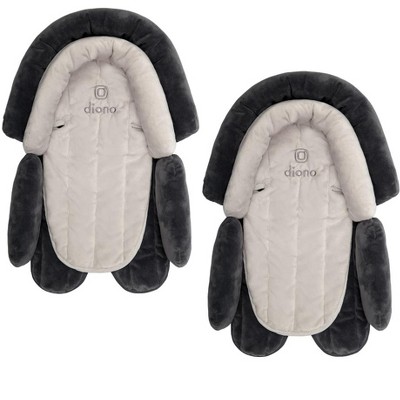 thumbnail image 2 of Soft Minky Baby Carseat Head Neck Body Support Pillow And Strap Cover 2 of 14