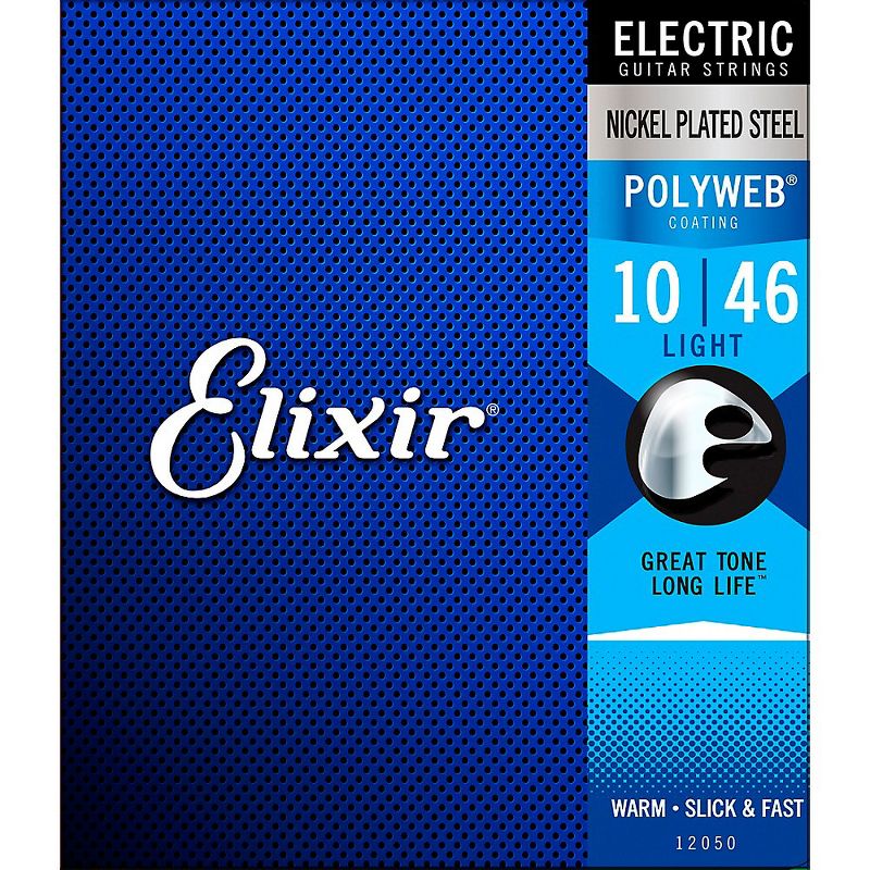 Elixir POLYWEB Light (10-46) Electric Guitar Strings, 1 of 4