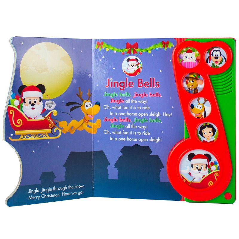 Disney Baby - Mickey Mouse Christmas Jill Bells Sing-Along Sound Book (Board Book), 2 of 5
