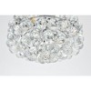 Elegant Lighting Savannah 12 inch pendant in chrome - 4 of 4