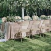 SKONYON Folding Chairs with Padded Vinyl Cushion, Comfortable Seating for Indoor & Outdoor Use, Perfect for Home, Office, Parties, and Events - 2 of 4
