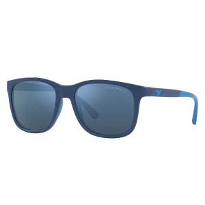 Emporio Armani EK 4184 508855 Childrens Pillow Sunglasses Matte Blue 49mm - 1 of 3