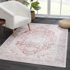 Hauteloom Cream Rust Leeston Vintage Washable Area Rug - 2 of 4