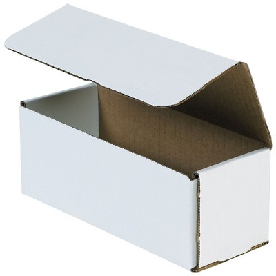 Photo 1 of Box Partners Corrugated Mailers 9" x 3" x 3" White 50 Bundle M933