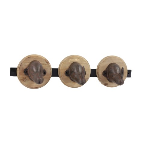 Decorative Wall Hooks - Slinka Set of 4