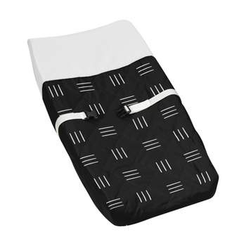 Sweet Jojo Designs Boy or Girl Gender Neutral Unisex Changing Pad Cover Boho Hatch Black and White