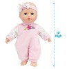 Kidoozie Sweetie Doll, Includes diaper, pajamas headband and bottle, soft-bodied, 12 inch doll with open and close eyes, ages 12 months and up - 2 of 4