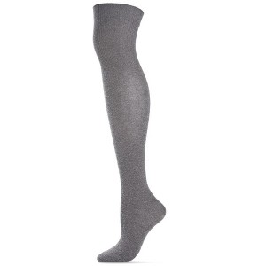 Memoi Girls Over The Knee Flat Knit Cotton Blend Uniform Socks - 1 of 1