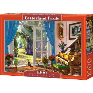 1000 Piece Jigsaw Puzzle, Doorway Room View, Classic interior, Adult Puzzle, Castorland C-104079-3 - 1 of 4
