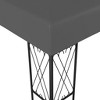 vidaXL Gazebo 9.8'x19.6' Anthracite Fabric - 4 of 4