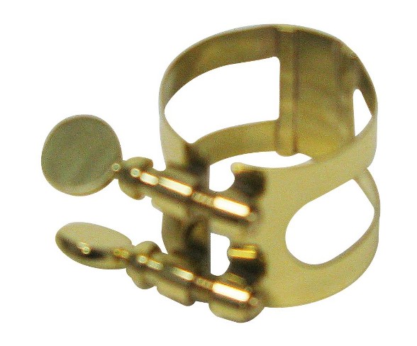 Bonade Alto Saxophone Ligature Alto Sax - Brass - Inverted