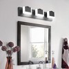 Dimmable LED Bathroom Vanity Light,Modern Black Acrylic Vanity Fixture Over Mirror,Wall Sconce for Bathroom/Bedroom - 3 of 4