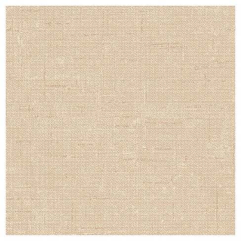 Tempaper Burlap Removable Wallpaper Tan : Target