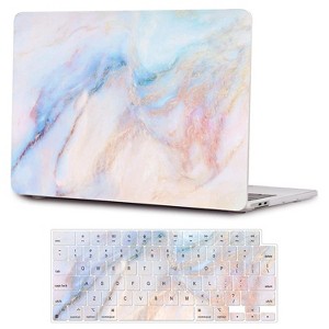 SaharaCase HybridFlex Arts Case for Apple MacBook Pro 14" Laptops Blue Marble (LT00029) - 1 of 4
