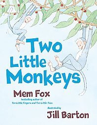 Two Little Monkeys - by  Mem Fox (Hardcover)