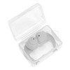 Unique Bargains Fishtail Triple-layer Soundproofing Swimming Ear Plugs 1 Pair - 2 of 4
