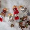 Northlight Set of 4 Standing Angel Sisters Christmas Decor 9" - 2 of 4