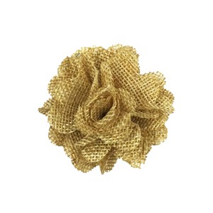 Wrapables Shabby Chic Burlap Rose Flower 3 Inch Diameter (Set of 12) - 1 of 4