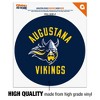 Augustana University Vikings Logo Automotive Car Window Locker Circle Bumper Sticker - 3 of 4