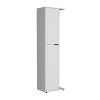 71.3" H Broom Storage Closet with One Door, Four Shelves and Broom and Mop Holder,White - 2 of 4