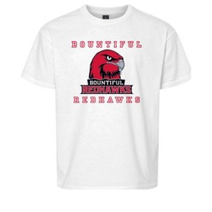 Kids Bountiful High School Redhawks Name & Graphic Essential Soft T ...