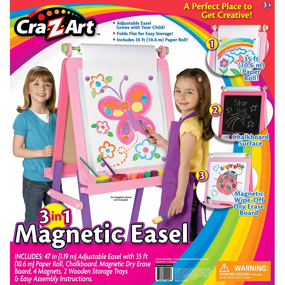 Cra-Z-Art 3-in-1 Wood Artist Easel