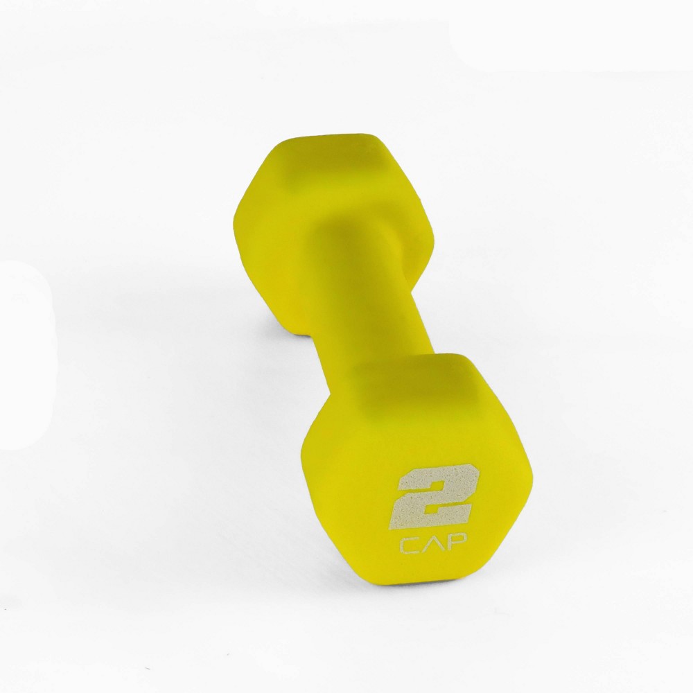 CAP Neoprene Dumbbell 2lbs - Yellow