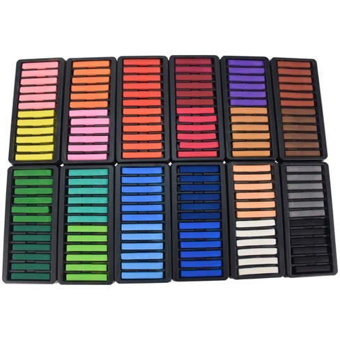 36 Colour Art Soft Pastel Craft Chalk Square Stick Pigment Kids