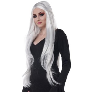 California Costumes XL Cosplay Adult Wig (White) - 1 of 1