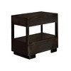 Soscooter Smoked Peppercorn 2-drawer Nightstand - 4 of 4
